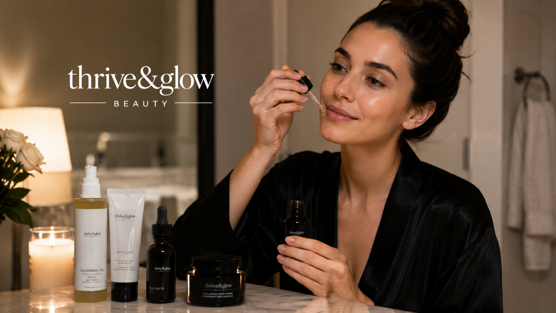 Best Night Routine for Anti-Aging | Thrive & Glow Beauty