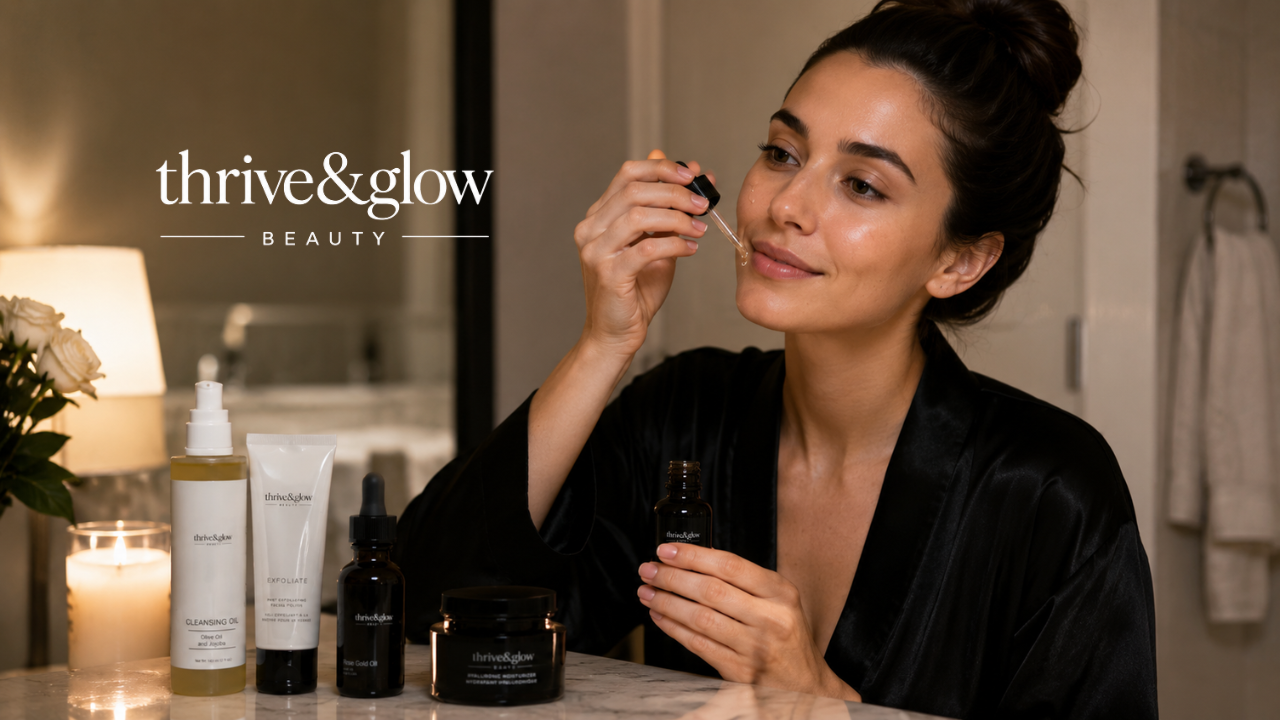 Best Night Routine for Anti-Aging | Thrive & Glow Beauty