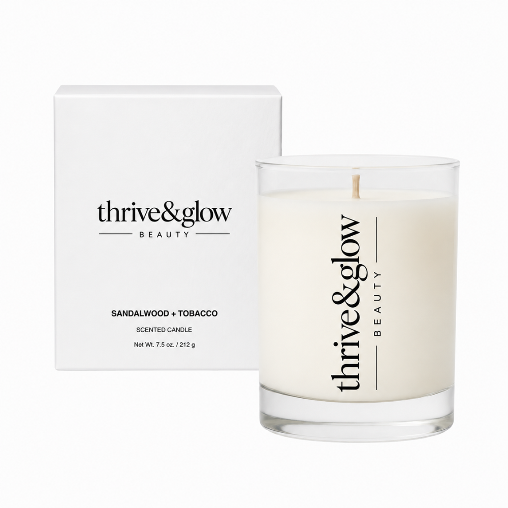 Scented Candle - Sandalwood + Tobacco