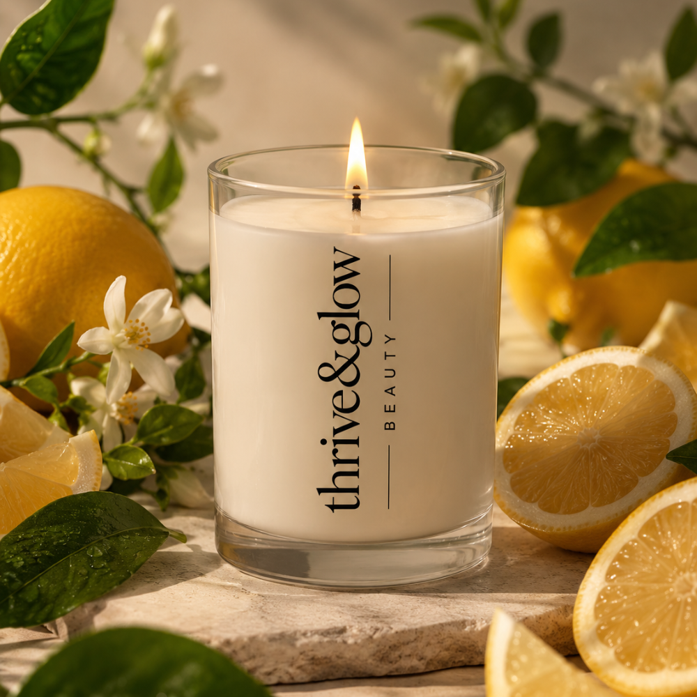 Scented Candle - Bergamot + Lemon
