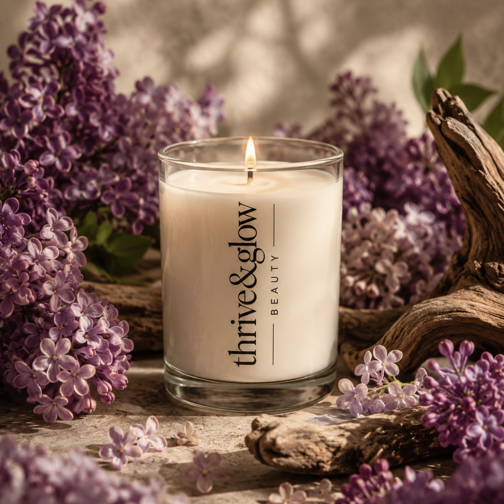 Scented Candle - Lilac + Driftwood